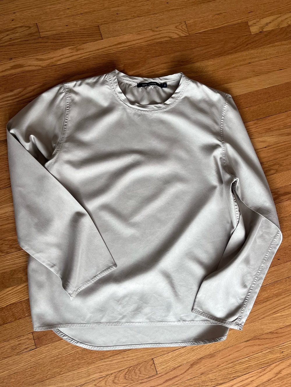 SOFIE D’HOORE BACH SILK BLOUSE SHIRT - Picture 4 of 5